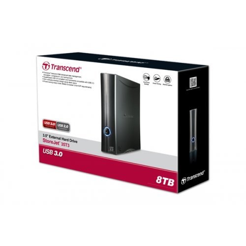 Външни дискове > Transcend StoreJet 35T3 TS8TSJ35T3 (снимка 2)