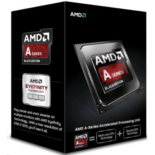 Процесор AMD Godavari A6 X2 7470K Black Edition AD747KYBJCBOX (снимка 1)