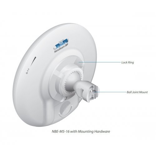 Точки за достъп (access point) > Ubiquiti NanoBeam M5 16dBi NBE-M5-16 (снимка 3)