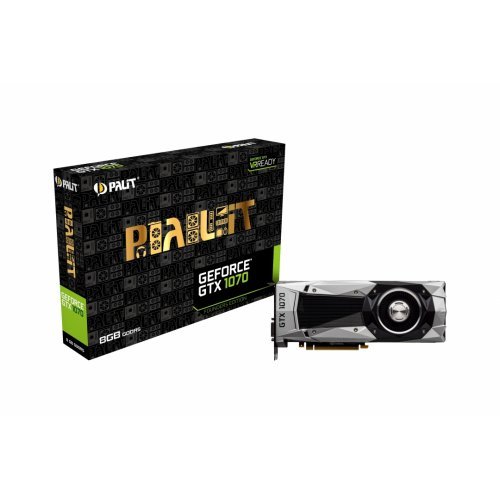 Видео карта Palit GTX 1070 Founders Edition NE51070015P2-PG411F (снимка 1)
