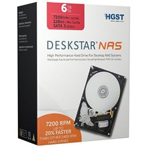 Твърди дискове SATA 3.5" > Hitachi Deskstar NAS HDN726060ALE614 (снимка 1)