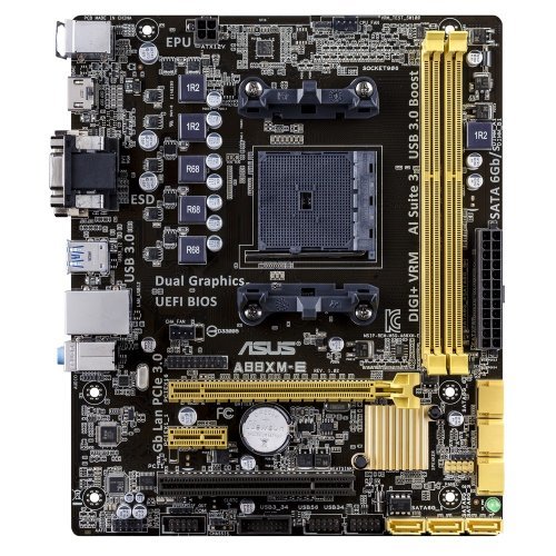 Дънна платка Asus A88XM-E (снимка 3)