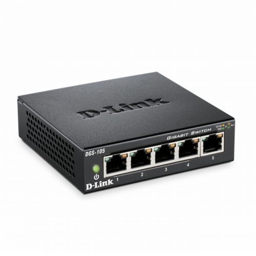 Суичове > D-Link DGS-105 (снимка 2)