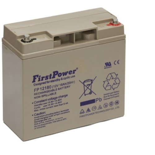 Батерия за UPS FirstPower 12V/18Ah MS18/12 MS18/12 (снимка 1)