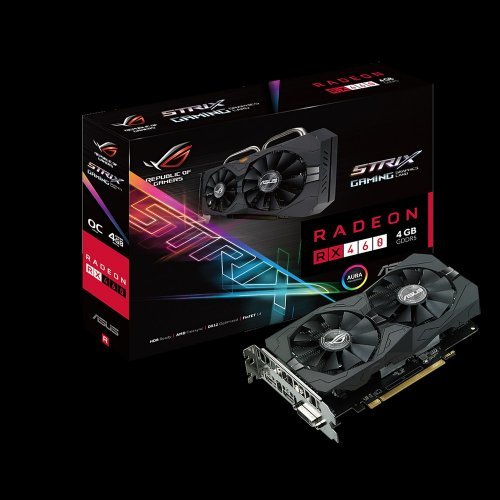Видео карта Asus RX 460 4GB GDDR5 STRIX-RX460-O4G-GAMING (снимка 1)