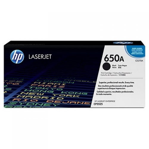 Консумативи за лазерен печат > HP 650A CE270A (снимка 1)