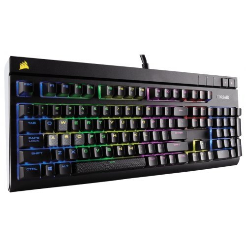 Клавиатура Corsair STRAFE RGB Cherry MX Silent CH-9000121-NA (снимка 4)