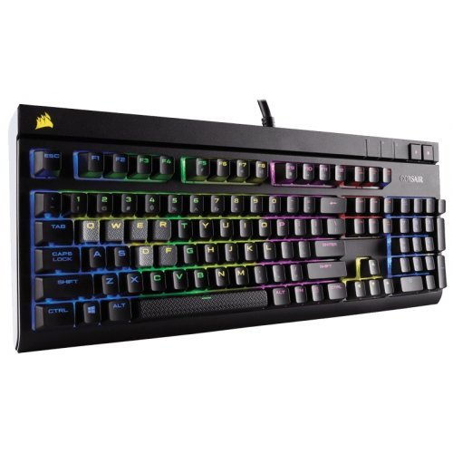 Клавиатура Corsair STRAFE RGB Cherry MX Silent CH-9000121-NA (снимка 5)