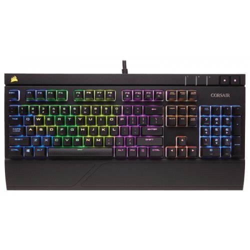 Клавиатура Corsair STRAFE RGB Cherry MX Silent CH-9000121-NA (снимка 9)