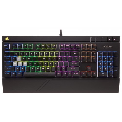 Клавиатура Corsair STRAFE RGB Cherry MX Silent CH-9000121-NA (снимка 10)