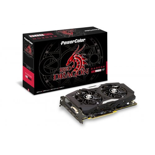 Видео карта PowerColor Red Dragon RX 470 4GB AXRX 470 4GBD5-3DHD/OC (снимка 1)