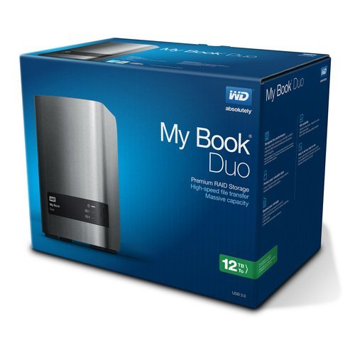 Външен твърд диск Western Digital My Book Duo WDBLWE0120JCH (снимка 4)
