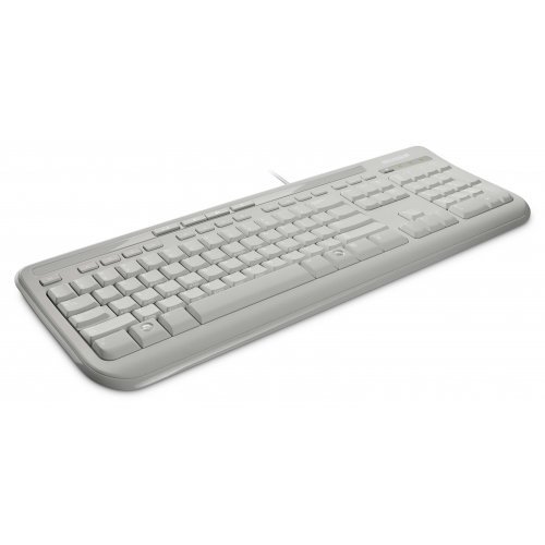 Клавиатура Microsoft Wired Keyboard 600 White ANB-00032 (снимка 1)