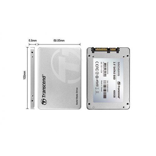 SSD Transcend SSD220  TS480GSSD220S (снимка 2)
