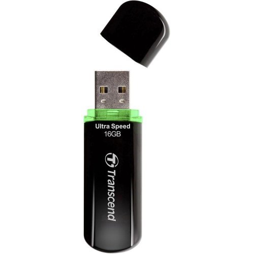 USB флаш памет > Transcend JetFlash 600 Green 16GB TS16GJF600 (снимка 1)