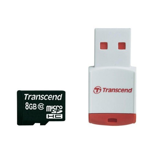 Флаш карти > Transcend TS8GUSDHC10-P3 (снимка 1)