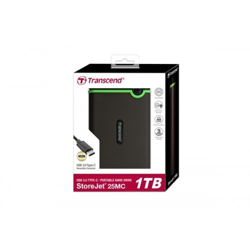 Външен твърд диск Transcend StoreJet 25MC TS1TSJ25MC (снимка 4)