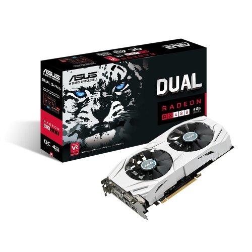 Видео карта Asus RX 480 4GB DUAL-RX480-O4G (снимка 1)