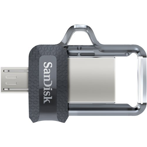 USB флаш памет SanDisk Ultra Dual Drive m3.0 SDDD3-128G-G46 (снимка 2)