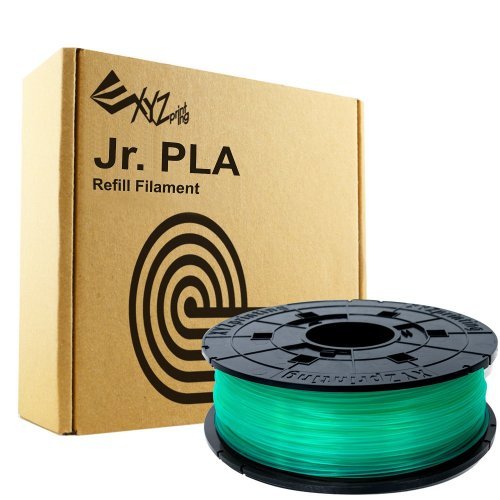 Консуматив за 3D принтер XYZprinting PLA (NFC) filament 600gr Clear Green DaVinci Junior, Mini, Pen 3D-XYZ-PLA-600GR-CLEAR-GREEN (снимка 1)