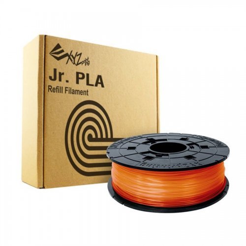 Консуматив за 3D принтер XYZprinting PLA (NFC) filament 600gr Tangerine for DaVinci Junior, Mini, Pen 3D-XYZ-PLA-600GR-CLEAR-TANGERINE (снимка 1)