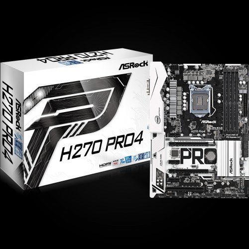 Дънна платка ASRock H270 Pro4 (снимка 1)