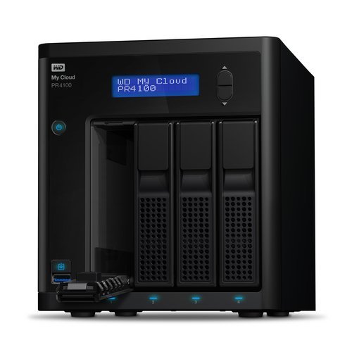 NAS устройство Western Digital My Cloud Pro PR4100 WDBNFA0000NBK (снимка 2)