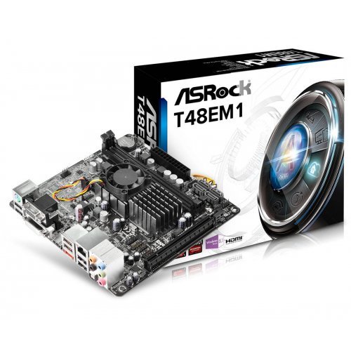 Дънна платка ASRock T48EM1 (снимка 1)