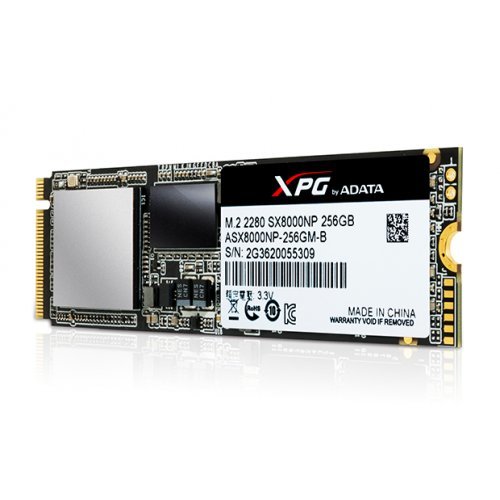 SSD Adata XPG SX8000 ASX8000NP-256GM-C (снимка 4)