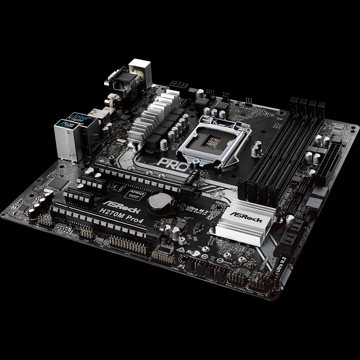 Плата asrock b460m pro4