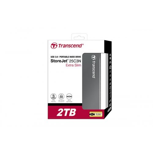 Външен твърд диск Transcend StoreJet 25C3 TS2TSJ25C3N (снимка 4)