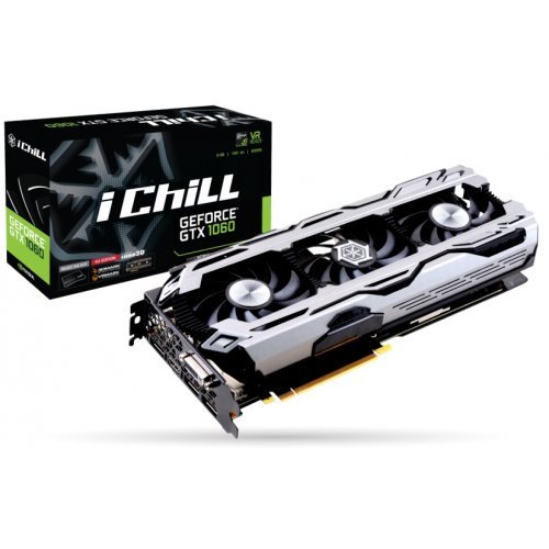 Видео карта Inno3D iChill GTX 1060 6GB C1060-1SDN-N5GNX (снимка 1)