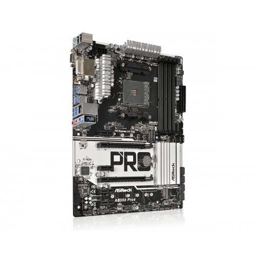 Дънна платка ASRock AB350 Pro4 AB350_PRO4 (снимка 4)