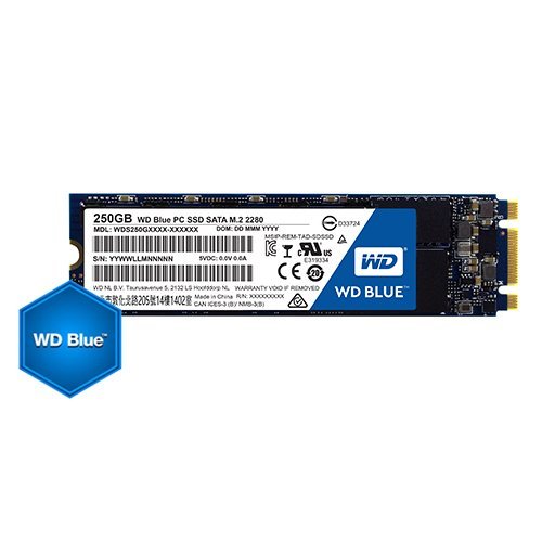 SSD Western Digital Blue WDS250G1B0B (снимка 1)