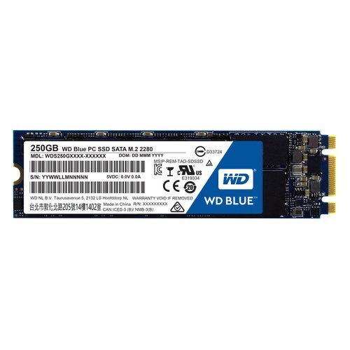 SSD Western Digital Blue WDS250G1B0B (снимка 2)