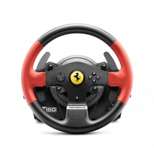 Гейм падове и джойстици > Thrustmaster T150 Ferrari Wheel Force Feedback THRUST-RW-T150F (снимка 1)