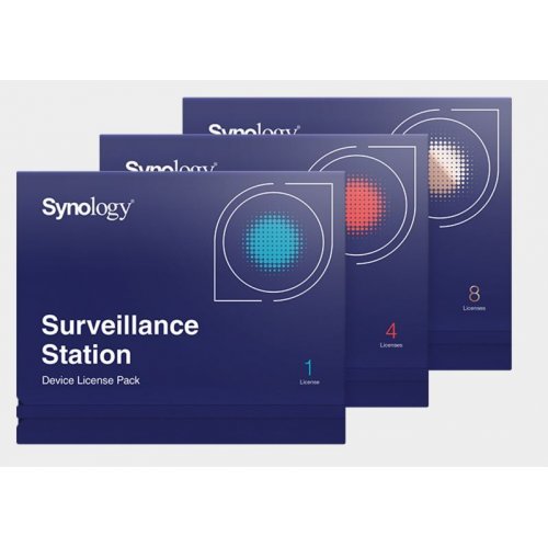 NAS устройство Synology Surveillance Device License Pack (снимка 1)
