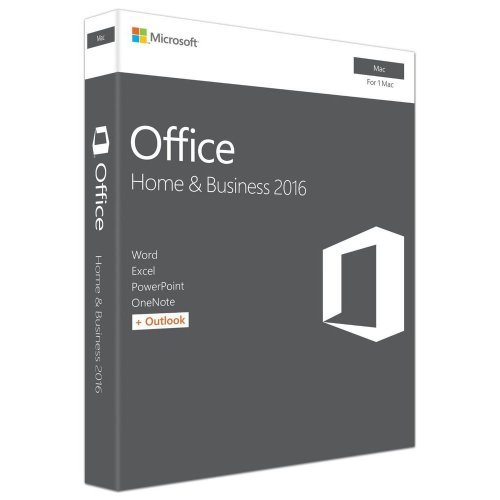 Приложен софтуер Microsoft Office Home and Business 2016 Mac OS English P2 W6F-00952 (снимка 1)