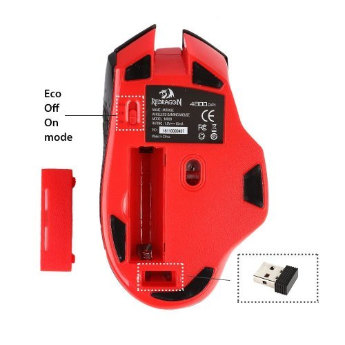 Мишка Redragon Mirage M690 M690-BK (снимка 3)