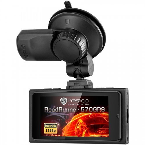 Видеорегистратор Prestigio RoadRunner 570 GPS PCDVRR570GPSB (снимка 4)