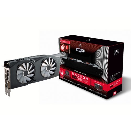 Видео карта XFX RX 580 OC GTR-S Black Eidition Crimson 8GB RX-580A8DBR6 (снимка 1)