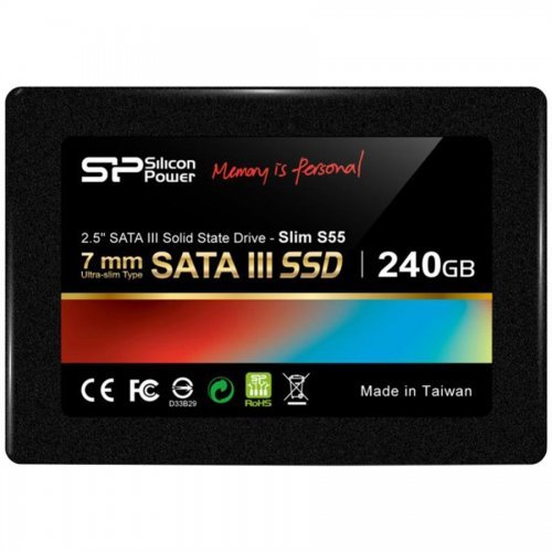SSD Silicon Power S55 SP240GBSS3S55S25 (снимка 1)