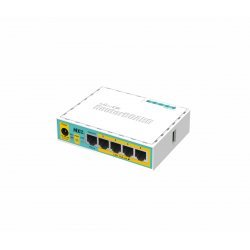 Жичен рутер MikroTik hEX PoE lite RB750UPr2