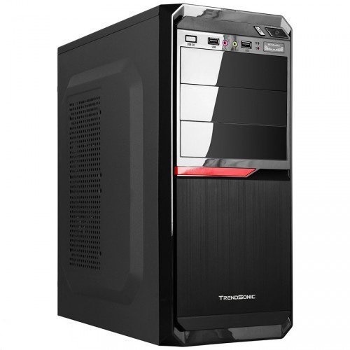 Компютърна кутия TrendSonic Pace PACE-PA02A-B-BK/RD (снимка 1)
