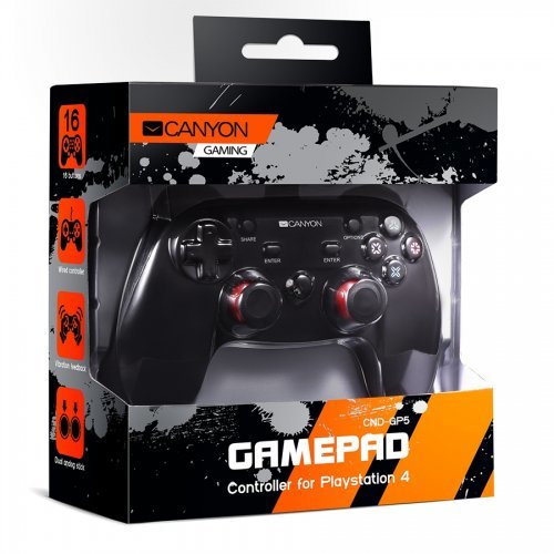 Гейм пад Canyon CND-GP5, Wired controller gamepad with hand-cooling ...