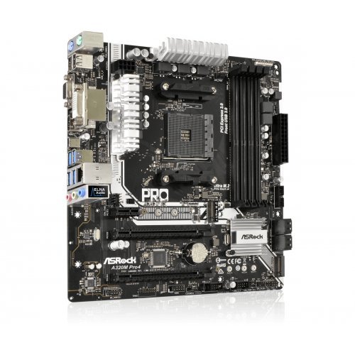 Дънна платка ASRock A320M Pro4 A320M_PRO4 (снимка 4)