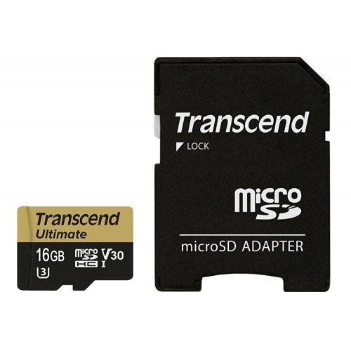 Флаш карта Transcend Ultimate TS16GUSDU3M (снимка 1)