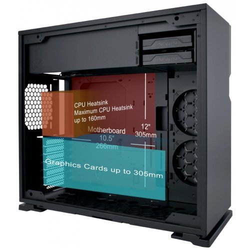 Компютърна кутия In Win 101 Black INWIN_101_BLACK (снимка 8)