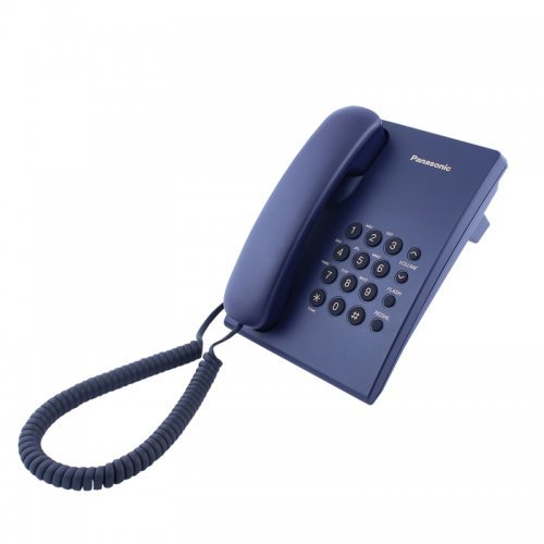 Телефони > Panasonic KX-TS500 Blue (снимка 1)