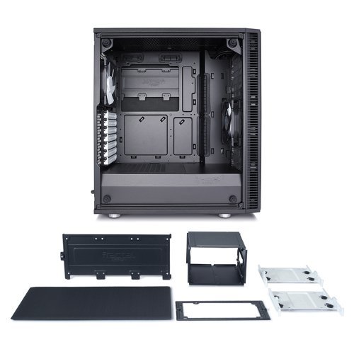 Компютърна кутия Fractal Design Define C TG FD-CA-DEF-C-BK-TG (снимка 1)